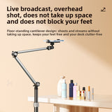 Adjustable Floor Standing Phone Tablet Holder