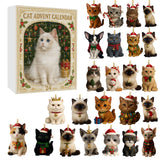 Cat Lovers Christmas Tree Decoration Acrylic Pendant