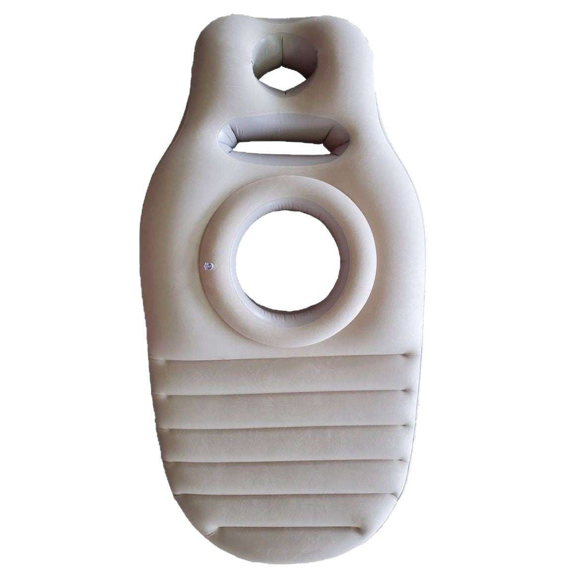 Inflatable Maternity Mat with Flocking Surface