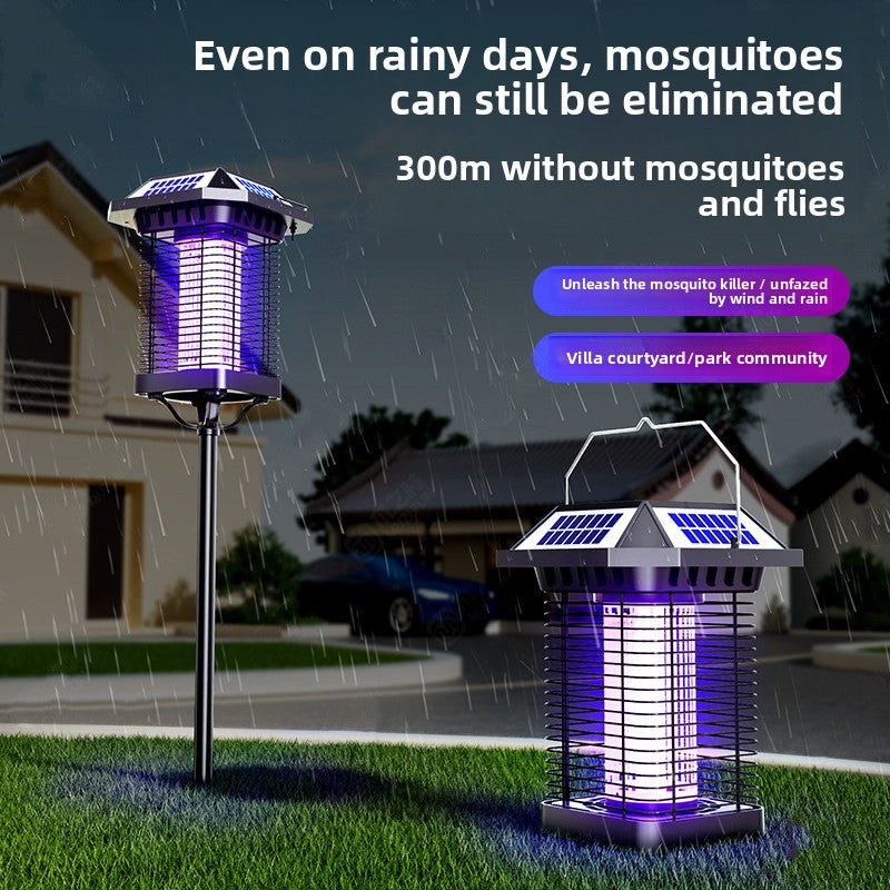 Solar Powered Insect Killer Lamp