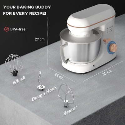 1300W Kitchen Stand Mixer with Accessories