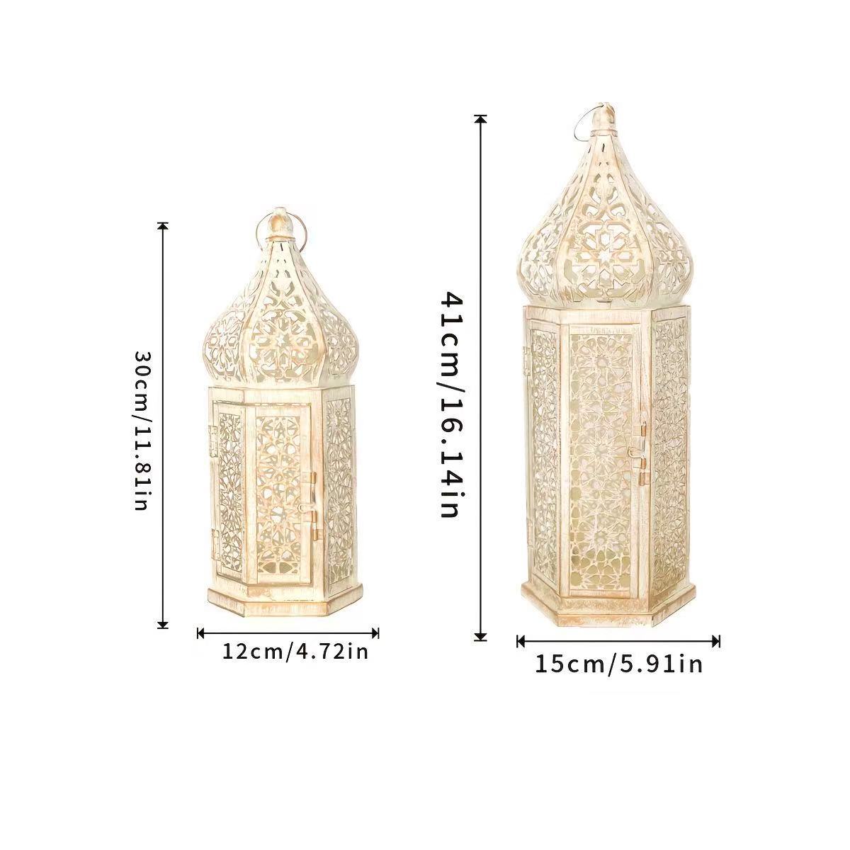 Retro Iron Moroccan Lantern