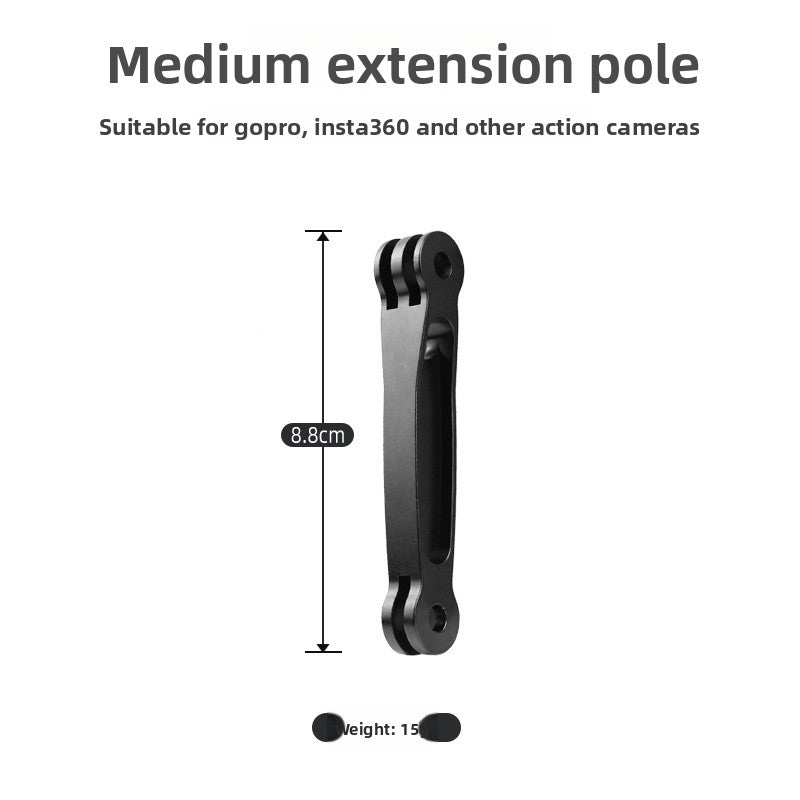 Metal Extension Rod Bracket for Action Cameras