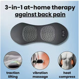 Lumbar massage pillow