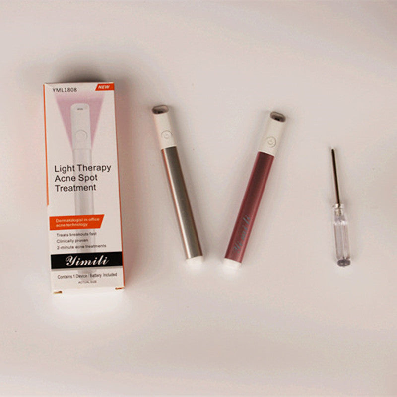 LED Red Blue Light Acne Treatment Pen