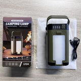 Camping lights with solar energy