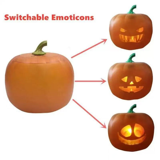 Pumpkin lantern Halloween decoration props will sing and talk
