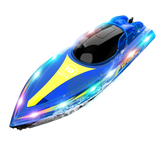 Light-controlled boat