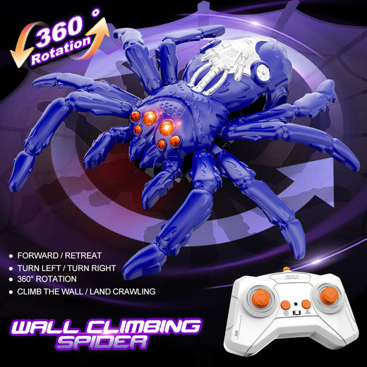 Remote Control Wall Climbing Spider Toy