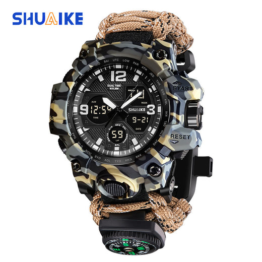 Dual Display Multifunction Outdoor Watch