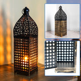 Moroccan Iron Hollow Candle Lantern
