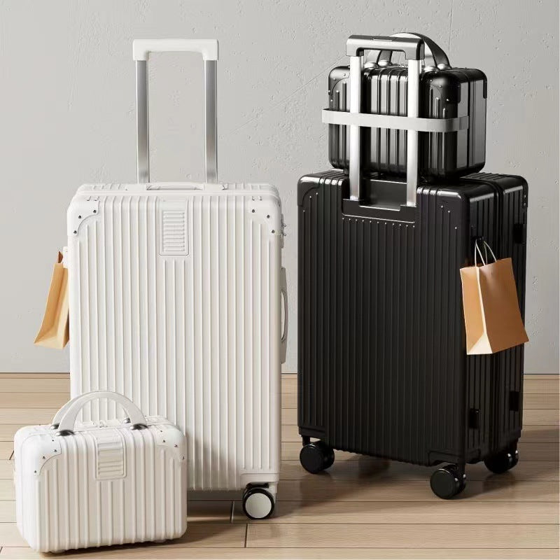 Vintage Suitcase in Multiple Colors and 18 to 28 Inch Sizes, image 2 of 45