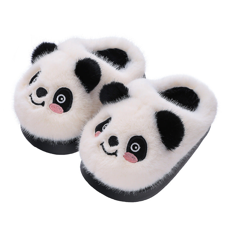 Cartoon Plush Cotton Slippers
