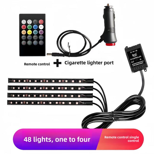 Car LED Footwell Ambient Lights