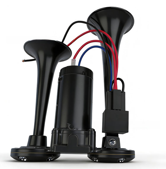 Integrated Dual-Tube Electric Air Horn Automotive Parts product image 6