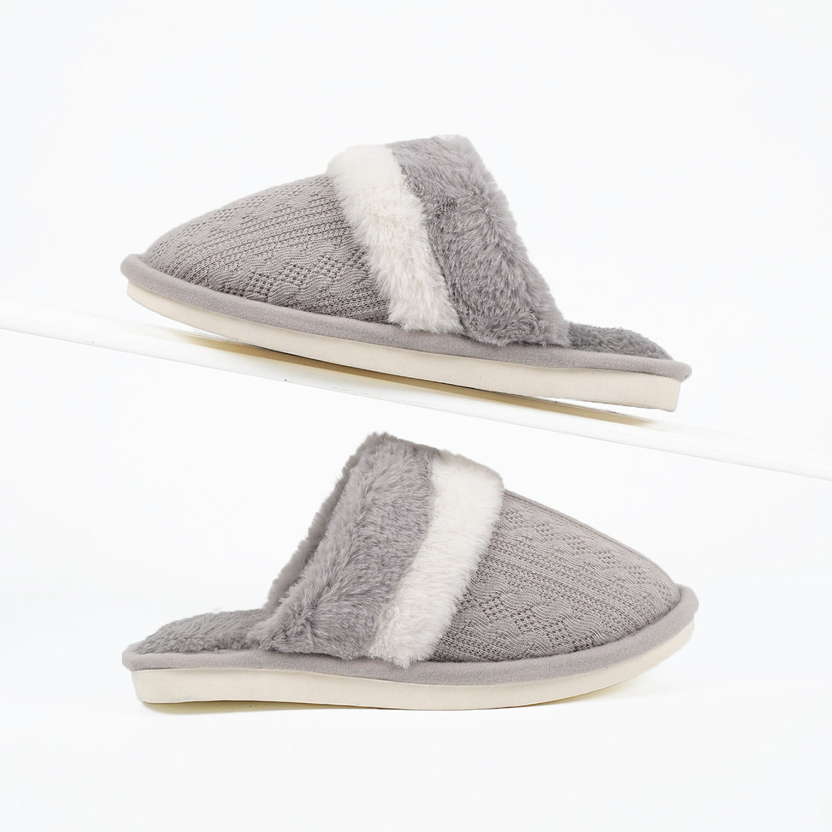 Plush Indoor House Slippers