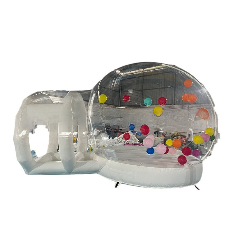 Transparent Inflatable Bubble Trampoline House