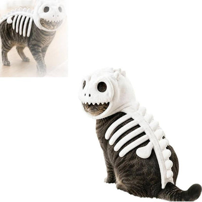 Plush Dinosaur Skeleton Costume