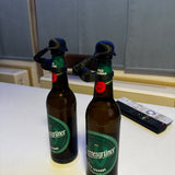 Soldier Salute Beer Bottle Helmet
