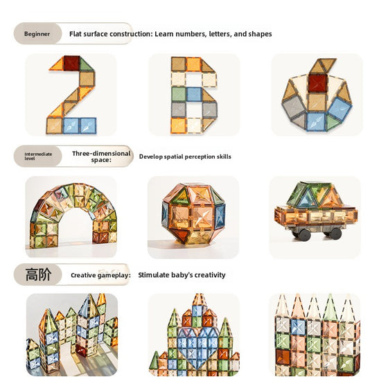 Children's Educational Toys Magnetic Building Blocks product image 4