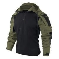 Long-sleeved men's loose camouflage outdoor jacket