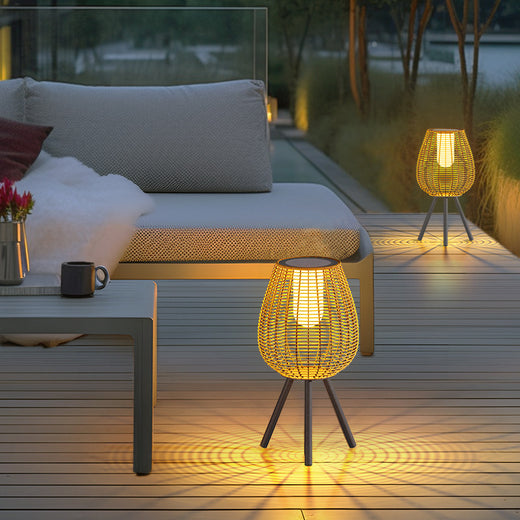 Solar Powered Outdoor Floor Lamp