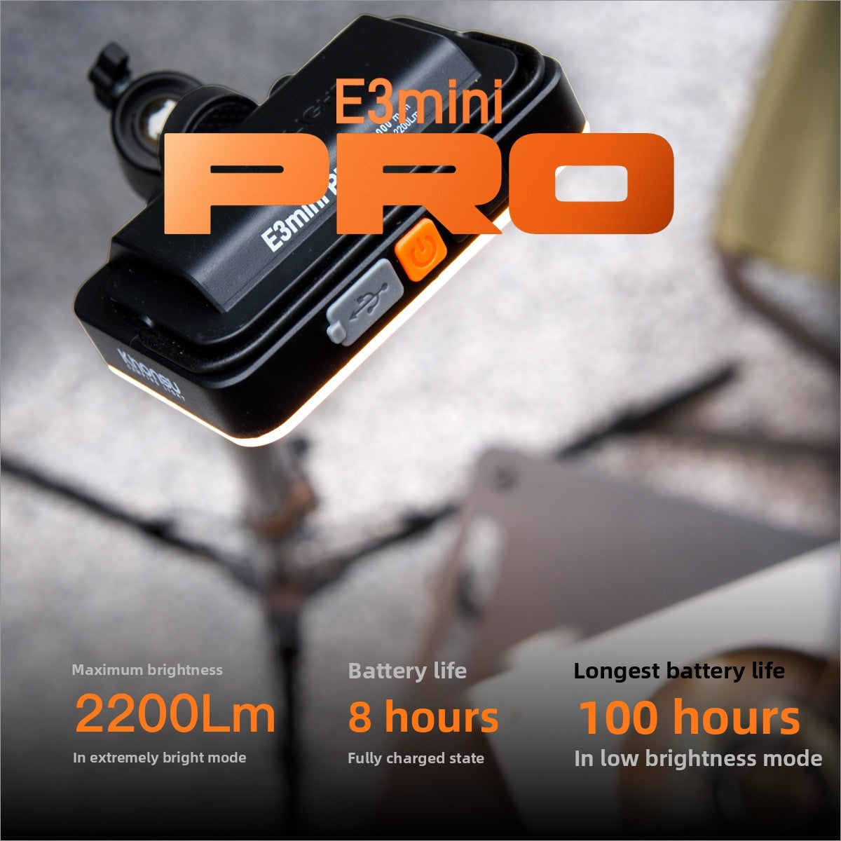 Khonsu E3Mini Pro Smart Card Camping Light