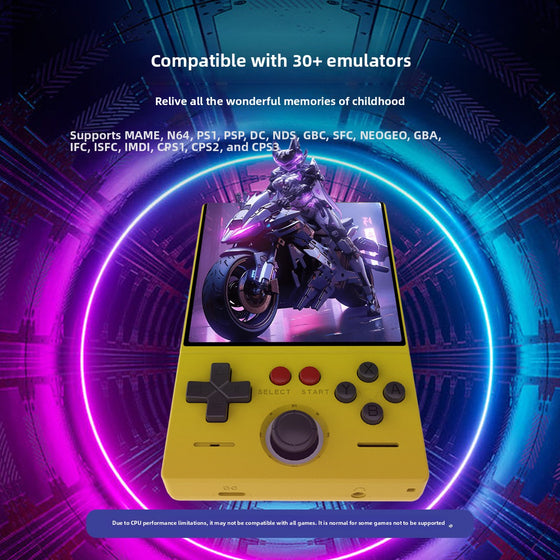 Mini40 Open Source 4 Inch HD Retro Game Console with 4000mAh Battery and Colorful Joystick product image 2