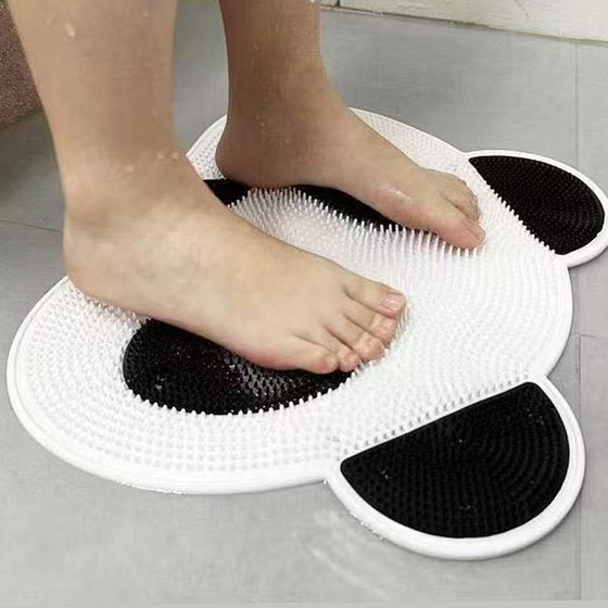 Silicone anti-slip foot rubbing massage pad