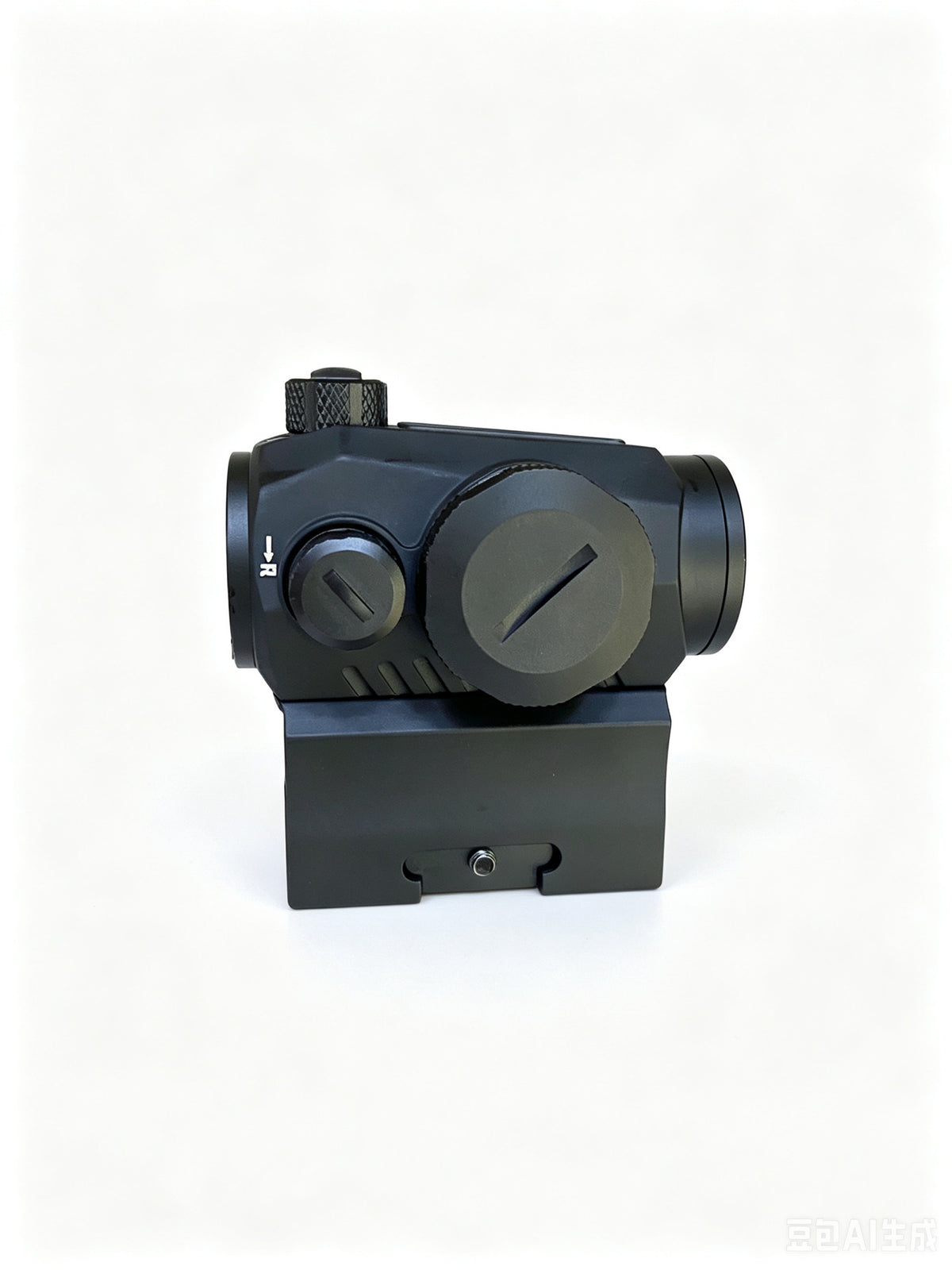 Red Laser Monocular Telescope with Flip-Up Sight
