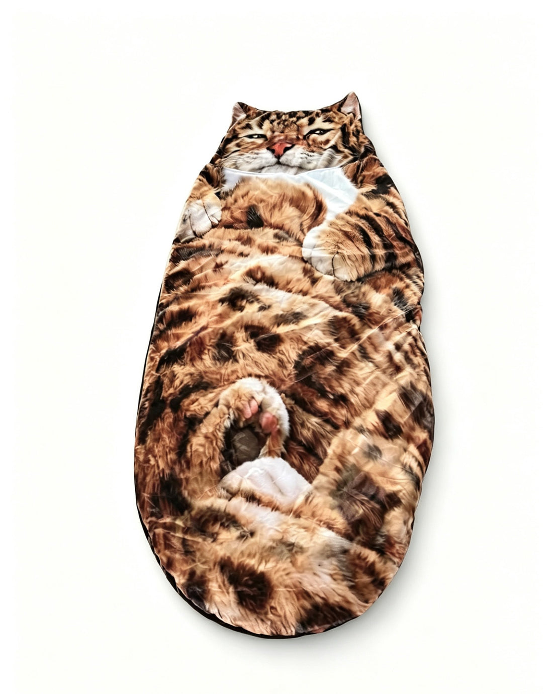 Winter adult plush cat sleeping bag