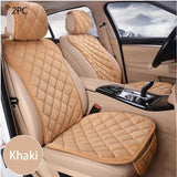 Winter Car Plush Seat Cushion with Lumbar Support