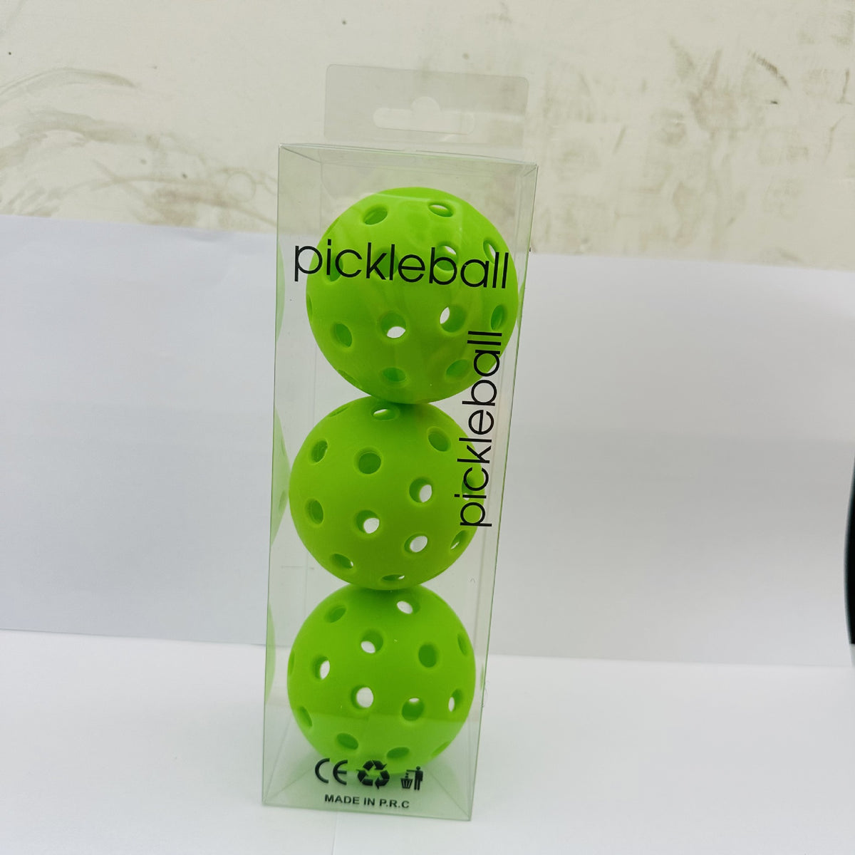 Injection molded practice hole ball