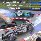 2.4G Remote Control Spray Stunt Drift Racing Toy Car