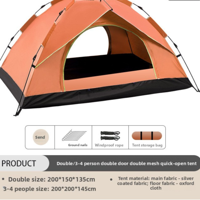 Portable Quick Open Camping Tent