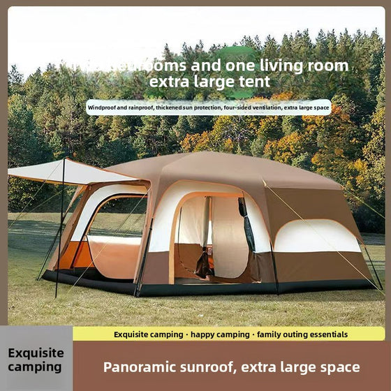 Large Camping Tent with Rooms Sun Shelter Camping Shelter & Sleep product image 2