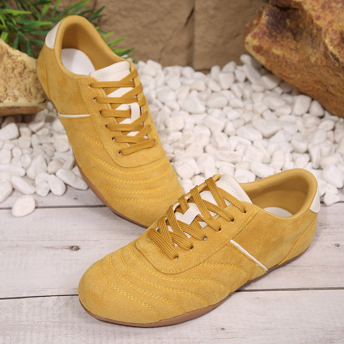Women's slip-on flat casual sneakers with round toe, photo 1