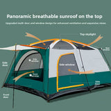 Large Camping Tent with Rooms Sun Shelter