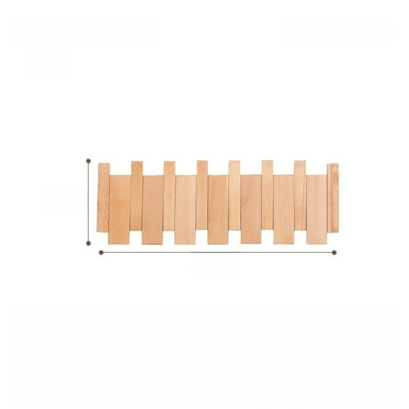 Piano Key Wall Mounted Coat Hooks