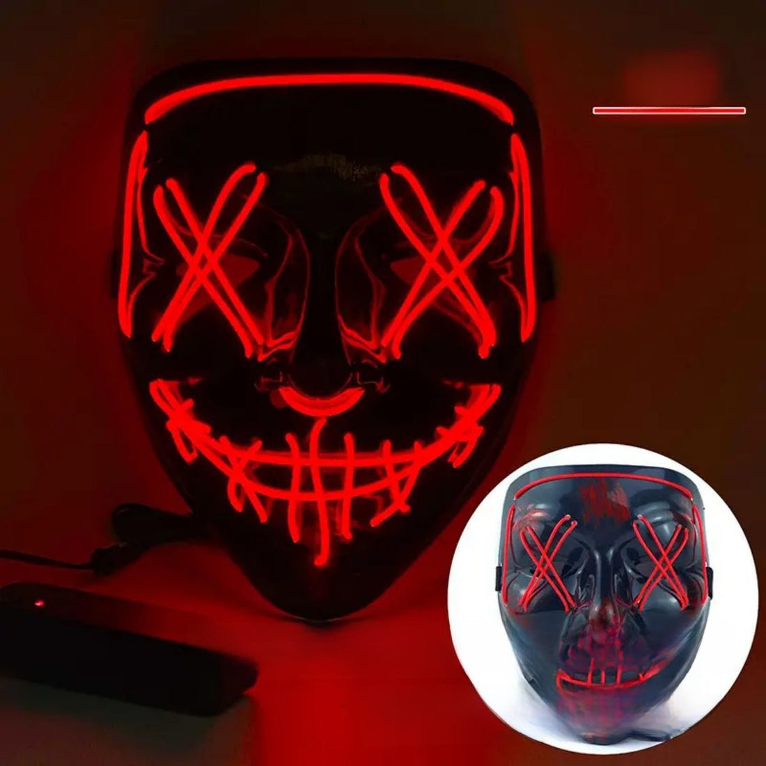 Halloween Luminous Mask LED mask