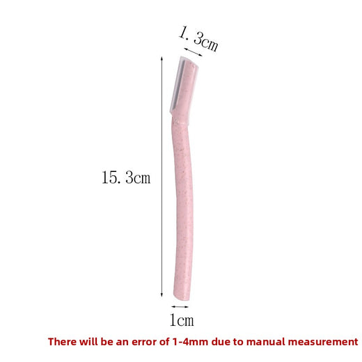 Long Handle Eyebrow Trimmer with Protective Net
