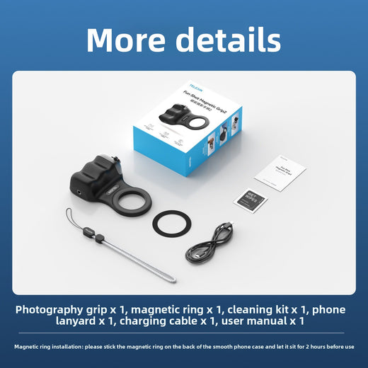 Wireless Bluetooth Photography Handle with MagSafe