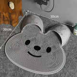 Silicone Rabbit Rub Foot Pad