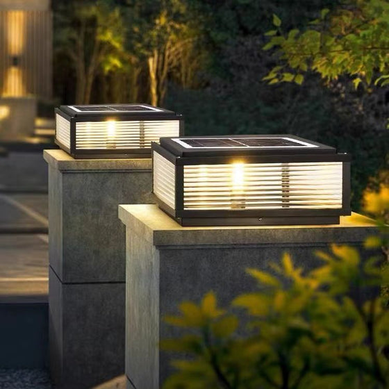 Solar-powered outdoor waterproof post light Garden & Outdoor product image 5