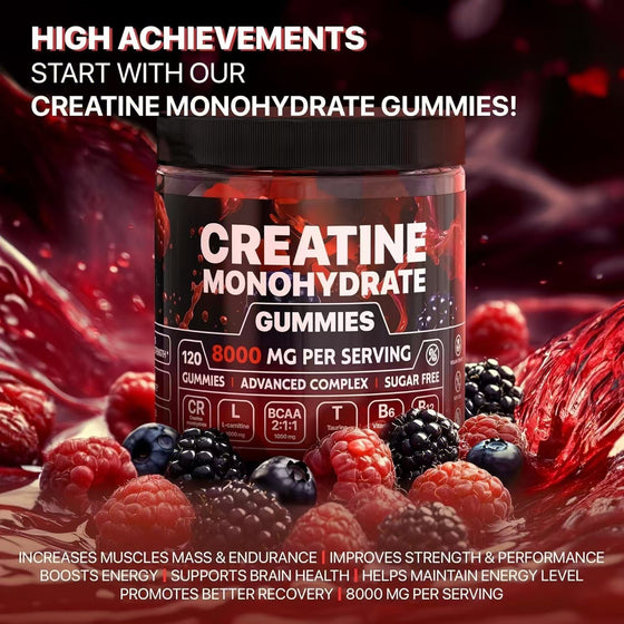 Creatine Vitamin Gummies Dietary Supplement product image 1