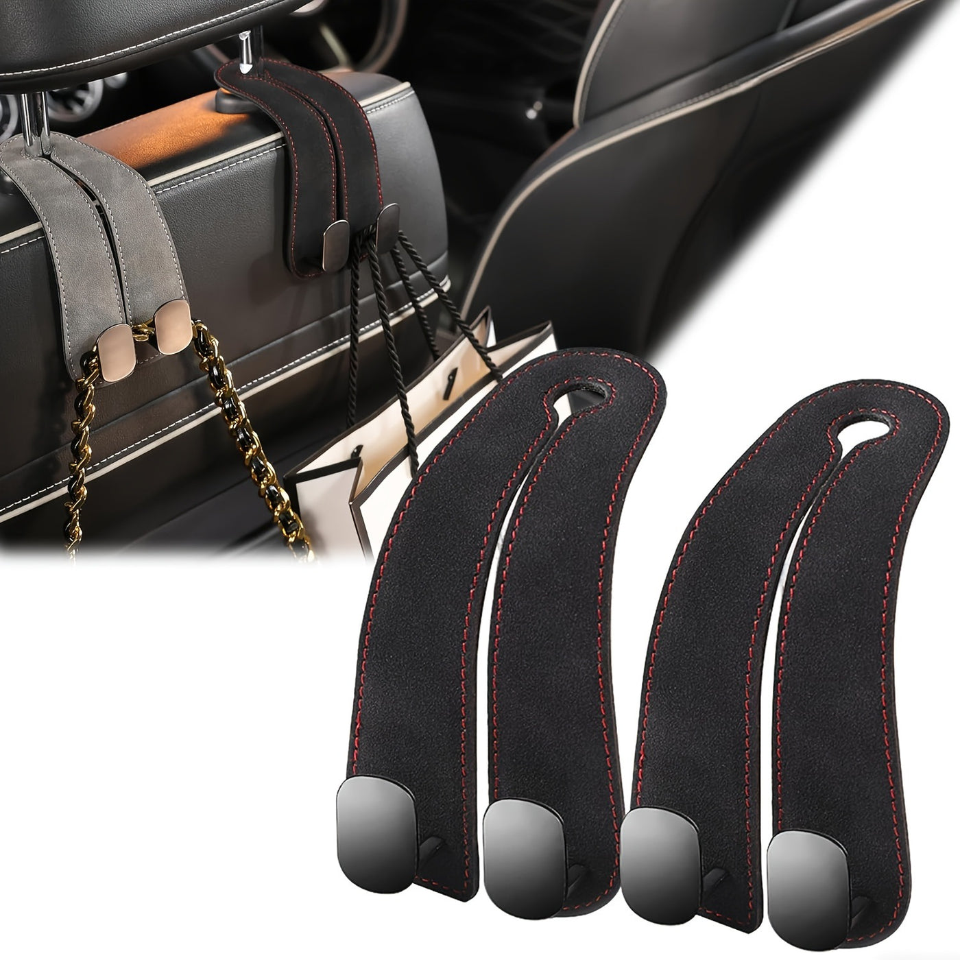 Car Seat Back Hook Organizer