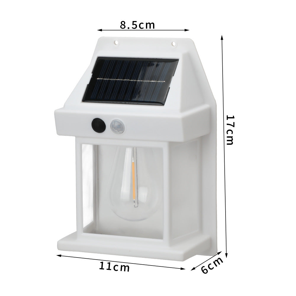 Solar Powered Outdoor Wall Lamp