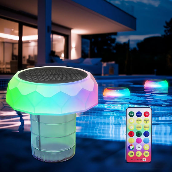 Solar Powered Floating Pool Light with Color Changing LED Garden & Outdoor product image 1