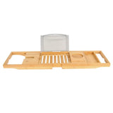 Adjustable reading stand holding a book, front view