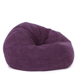 Corduroy teardrop-shaped bean bag cover